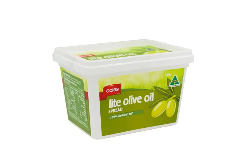 500G IML injection margarine packaging custom logo margarine spread storage packs disposable pp butter margarine container