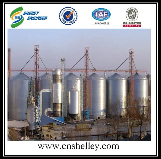 мукомольный завод хранения зерна силос бен