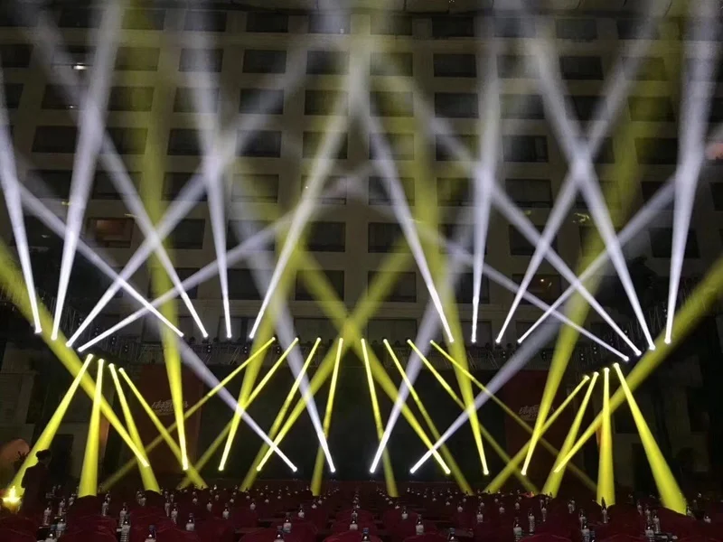 260w 280w beam mobile moving head with 5 glass gobos