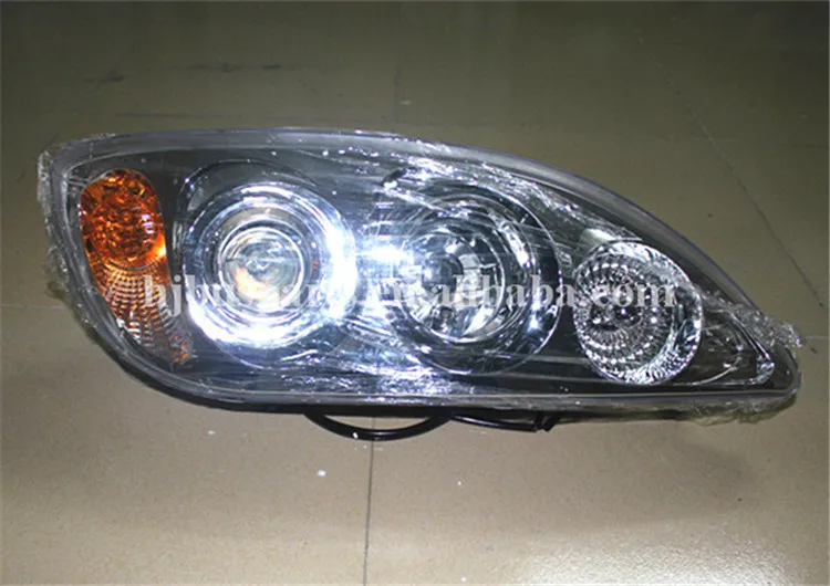 Bus Body Parts Auto  Headlamps system HJQ-010-RH HC620X215 5-0041 headlight Parts for Golden king long  bus