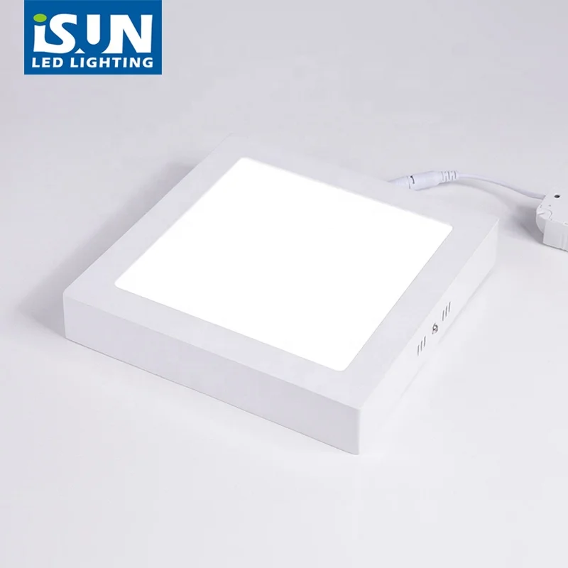 
New design aluminium housing SMD2835 170x170mm 12w panel led light ceiling 