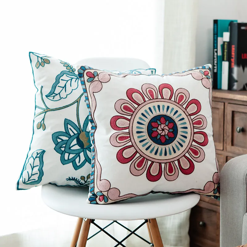 2019 News flower style Custom pillow case for office