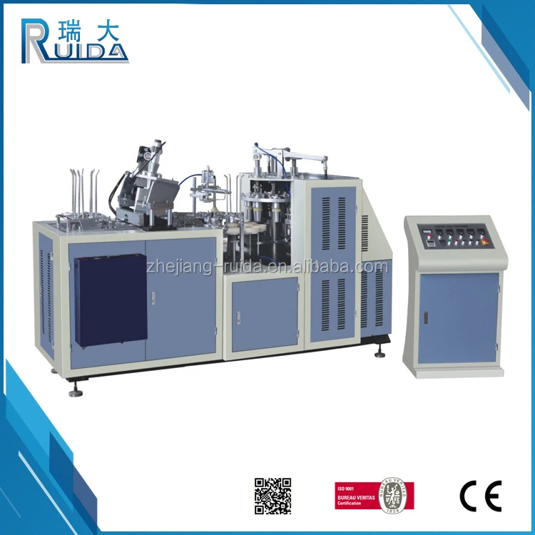 RUIDA Китайский Производитель Мебели HS-PS-12 Полностью Автоматическая Одноразовые Бумажный Стаканчик Making Machine