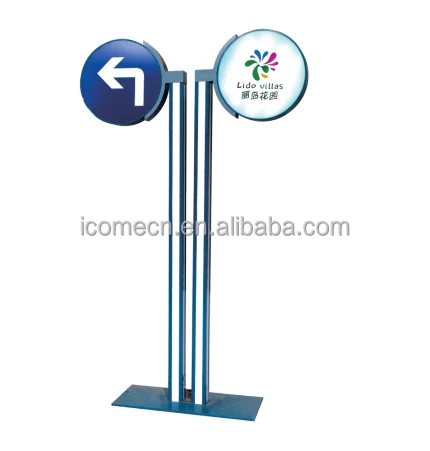 custom shopping mall directory sign by sign manufacturer