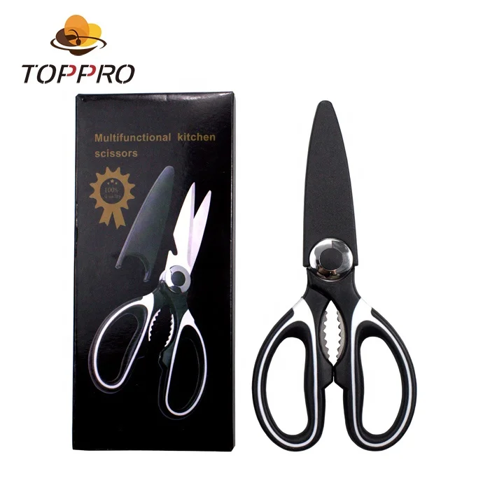 Stainless steel home Professional scissor multi-function kitchen shear Vegetables BBQ scissors kitchen shears