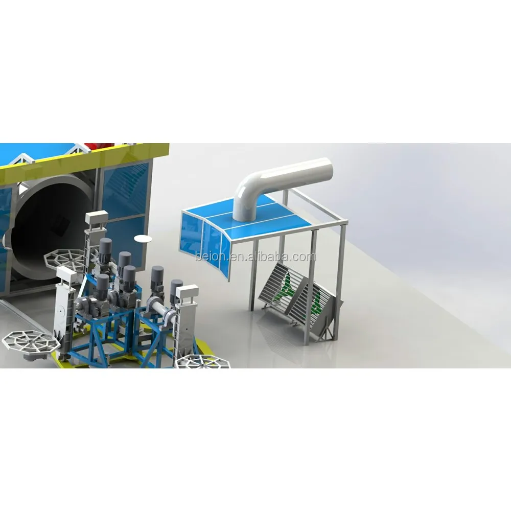  BEION ротационная формовка Пластиковый масляный бак форма CNC машина ротоформовка алюминиевый ротоформовочный