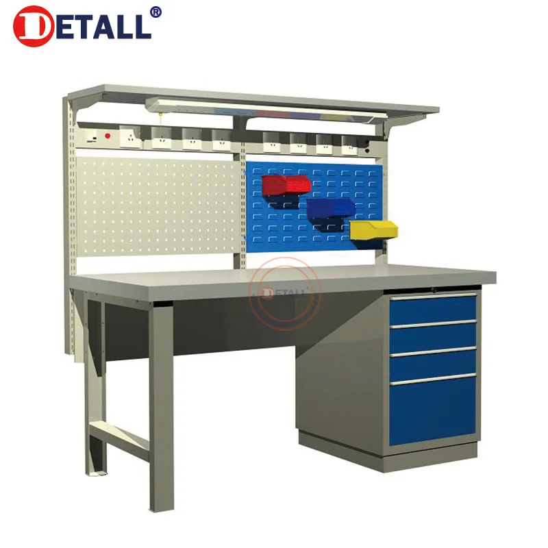 Detall Heavy duty workshop garage tool drawer workbench of industrial