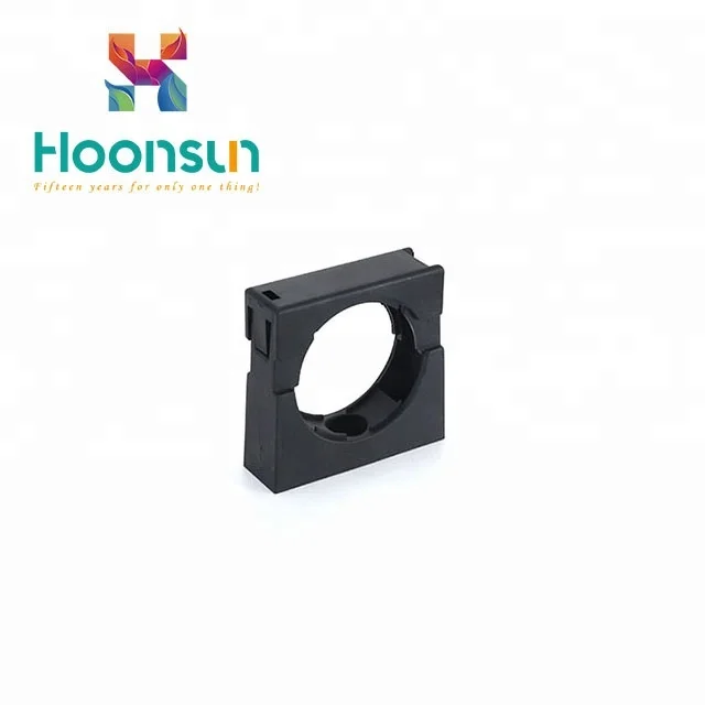 top quality cable accessories  nylon PA plastic flexible corrugated pipe bracket sizes