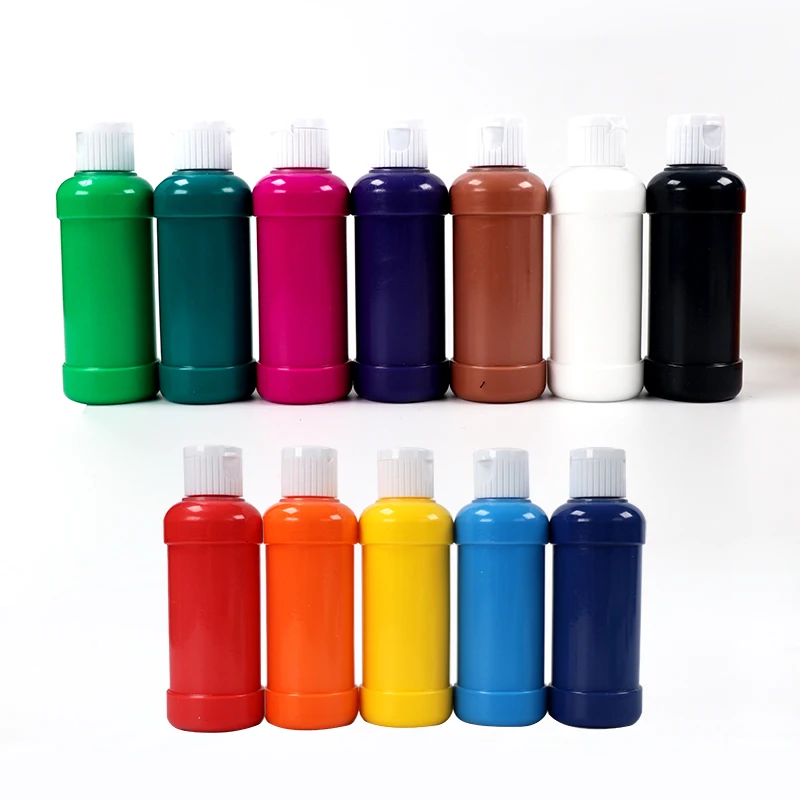 
Wholesale 12 colors sets for kids art acrylic paint 