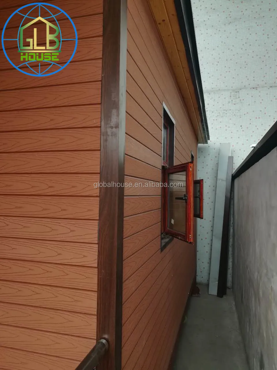 Luxury wood prefab house and villa house