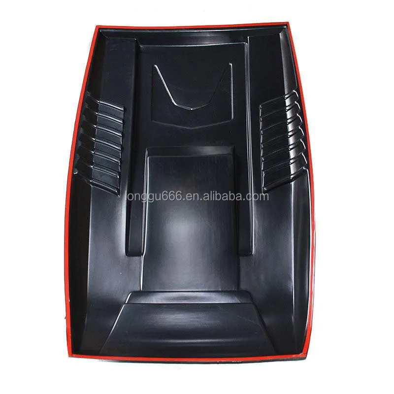 ABS  Material Matte Black Bonnet Scoop For  Ranger PX 4*4 Wildtrak Auto Accessories