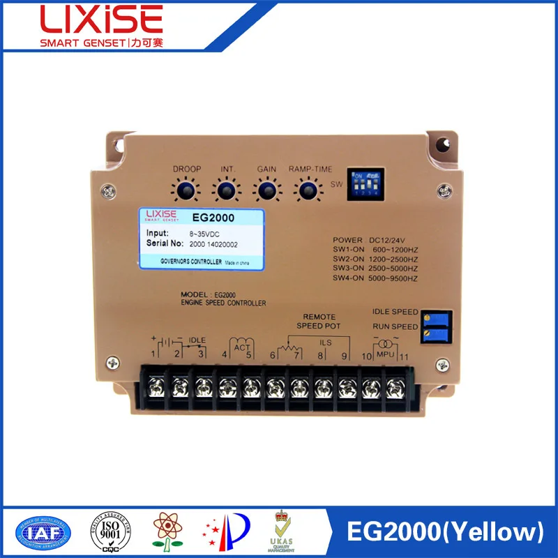 Electronic speed controller control unit EG2000 generator