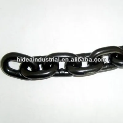 High Tensile black painted G80 lifting chain