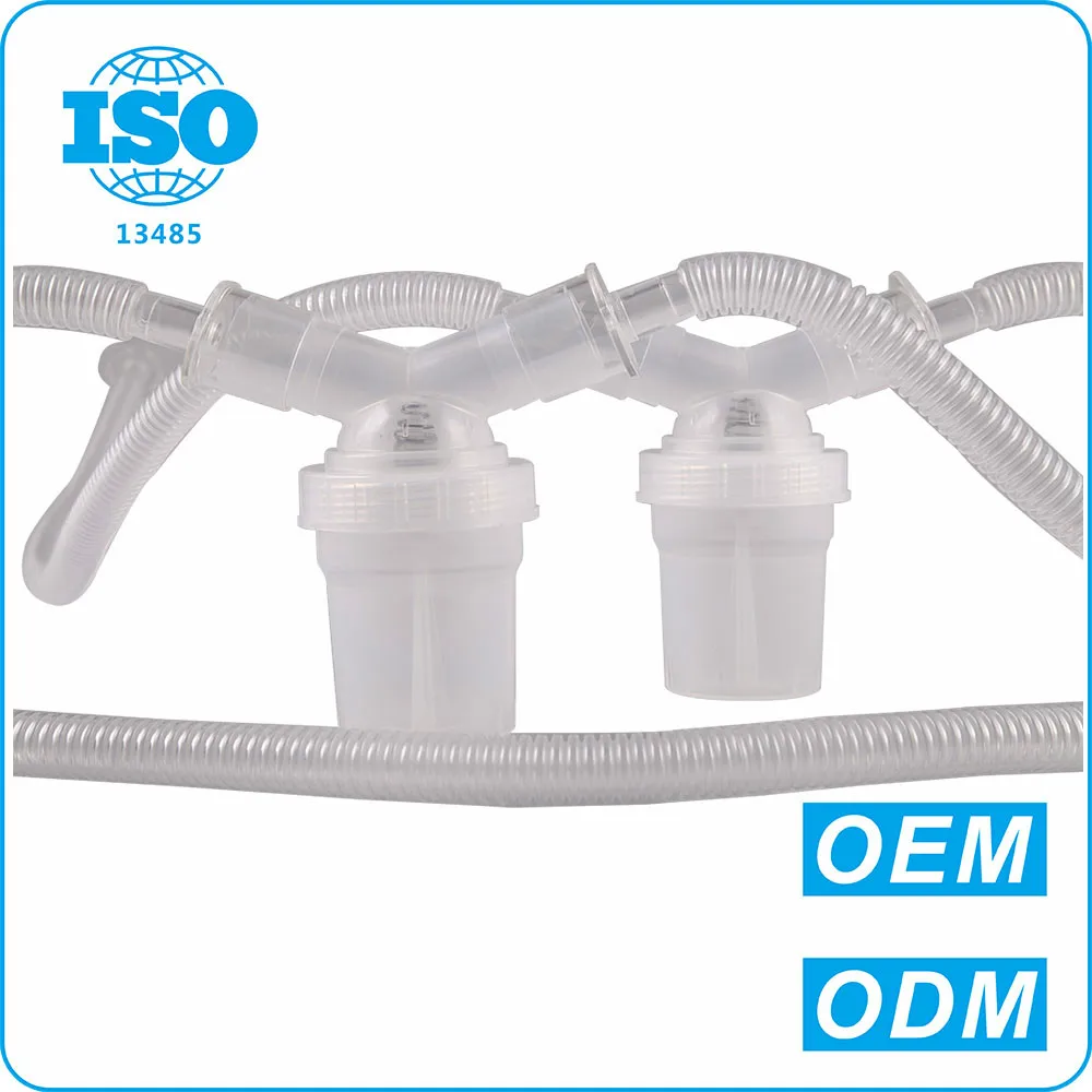 Одноразовый дыхание контур (с) чашки воды