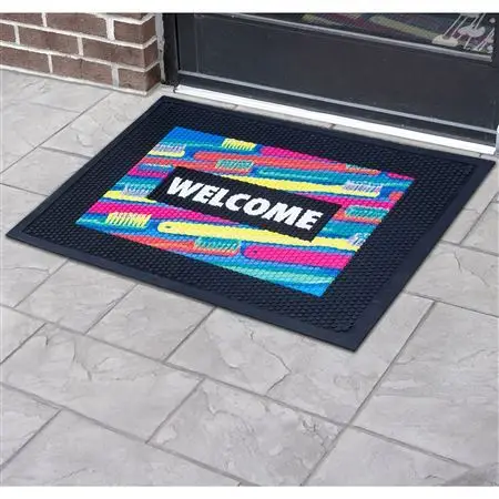 Напечатанные на заказ резиновые коврики с логотипом