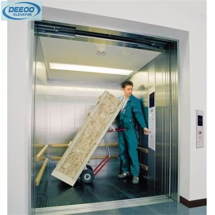 
Best price goods lift warehouse cargo elevator from DEEOO factory 
