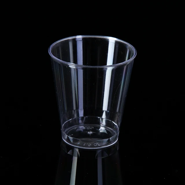 Wholesale 1.5 oz PS clear plastic disposable cup