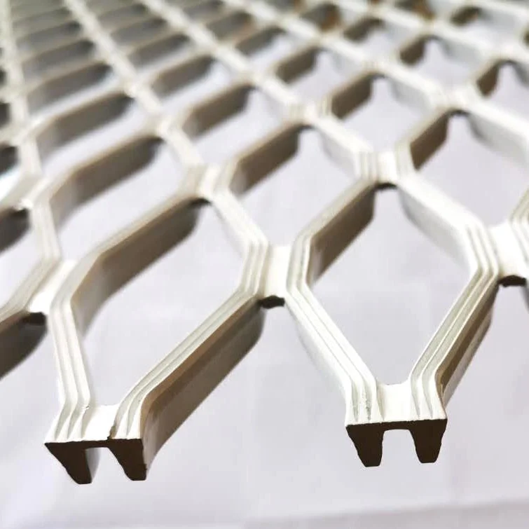 Aluminum perforated wire grille walkway mesh black grille powder coated fence for window