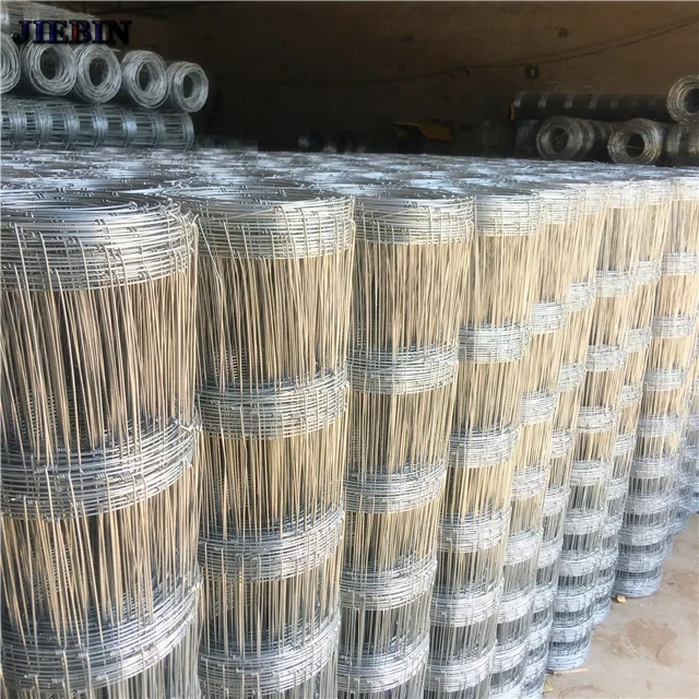 Galvanized Barbed Wire Farm Fence