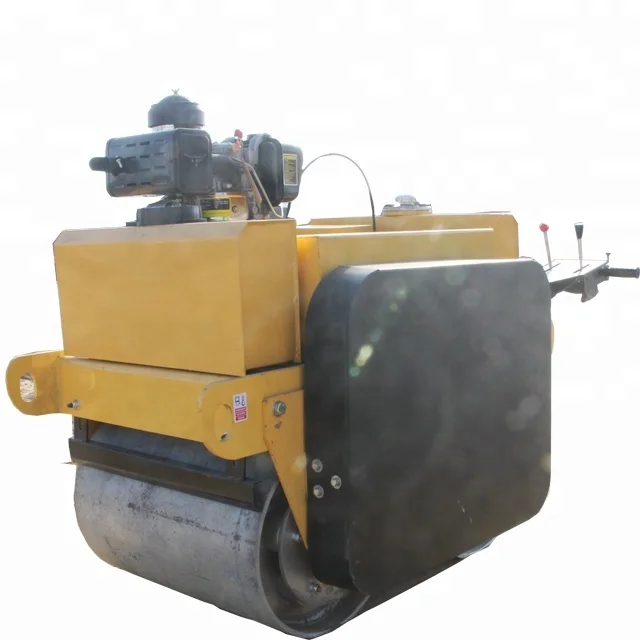 Honda gasoline engine and Kipor diesel engine small vibratory road roller price