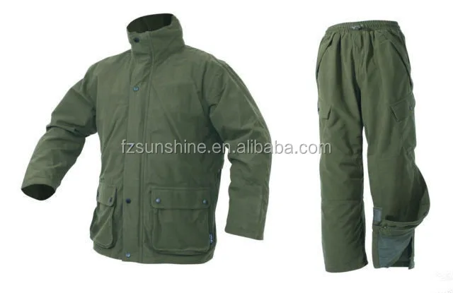 Green Waterproof Extreme Winter Hunting Clothes for men