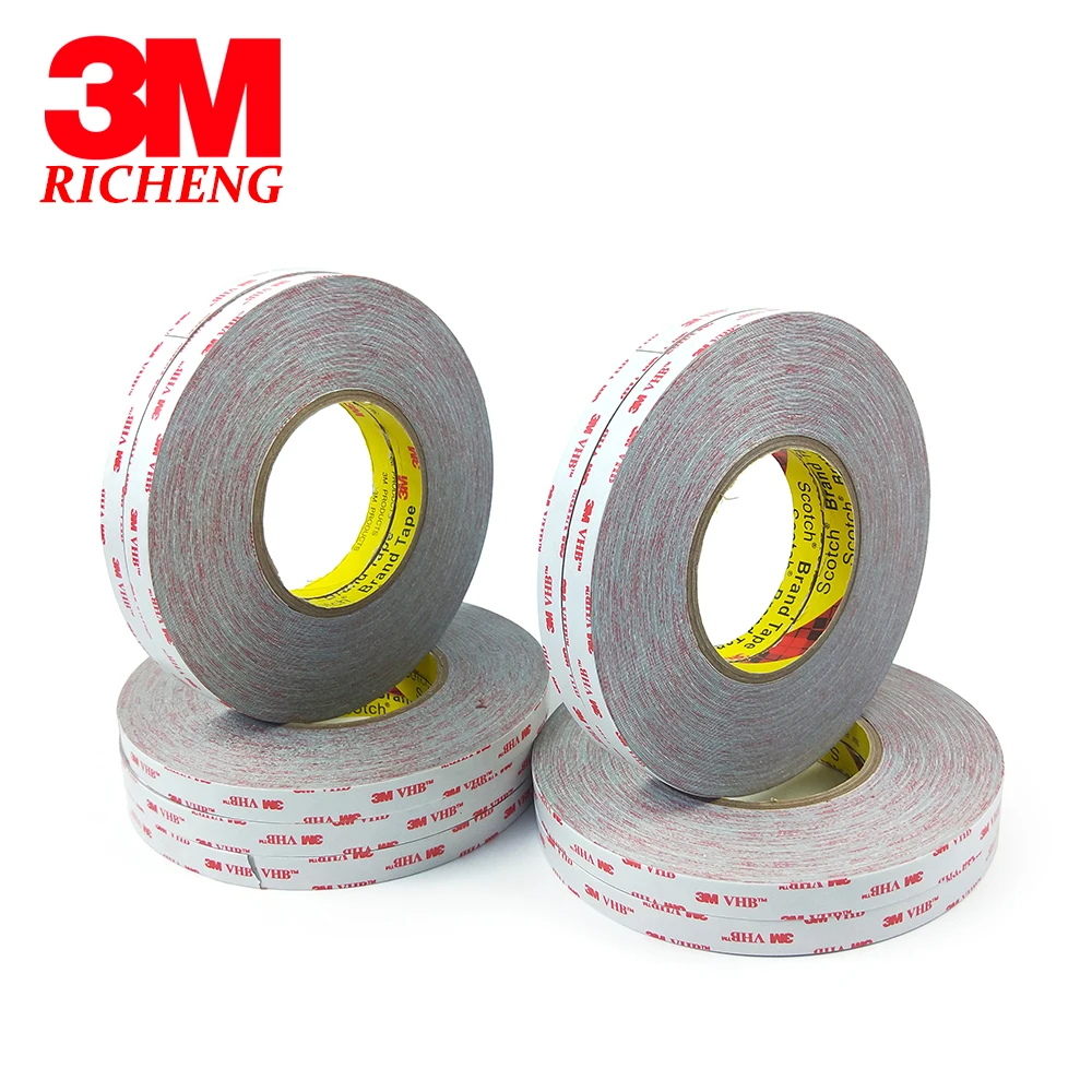 3M VHB Acrylic Foam Tape RP25 High stick gray foam double side tape Pressure Sensitive Adhesive Tape for Display and Signs