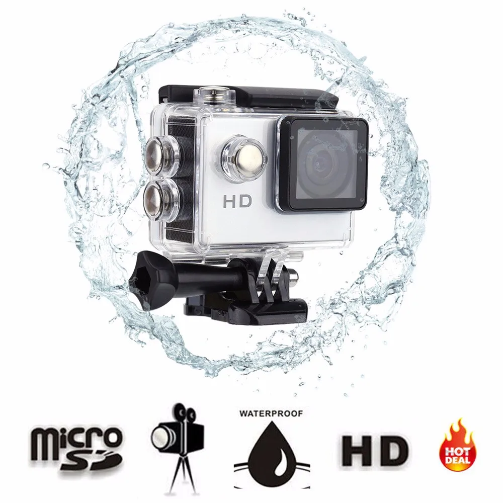 Waterproof DV Sports Cam Go Pro Underwater Action Camera 720p HD Digital Waterproof Sport Helmet Video Camera