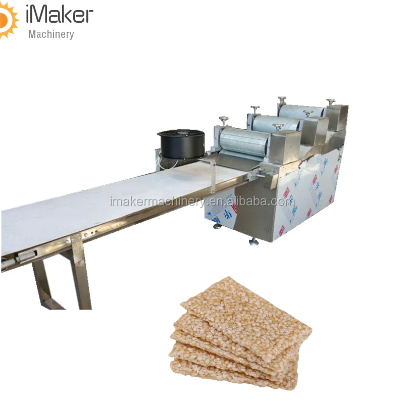 automatic sesame candy machine commercial sesame bar making machine