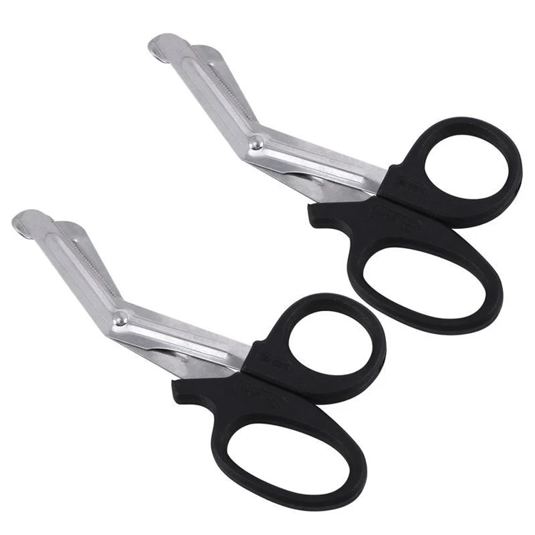 Wholesale Stainless Steel Trauma Shears Lister Nurses Bandage Scissors With Plastic Handle