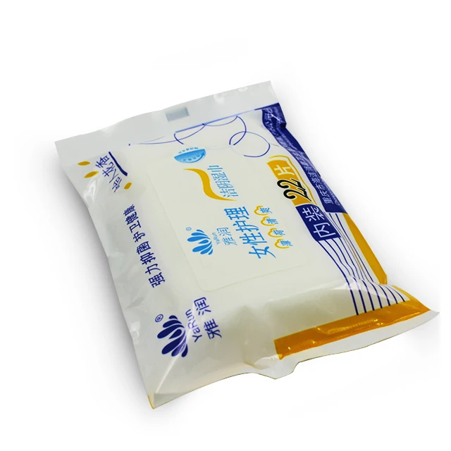 
HaiJie new product min scent feminine genital wipes 