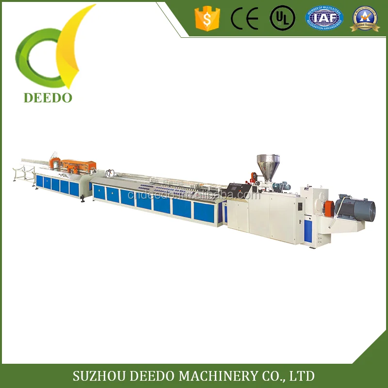 Plastic PVC wall ceiling panels extrusion making machine