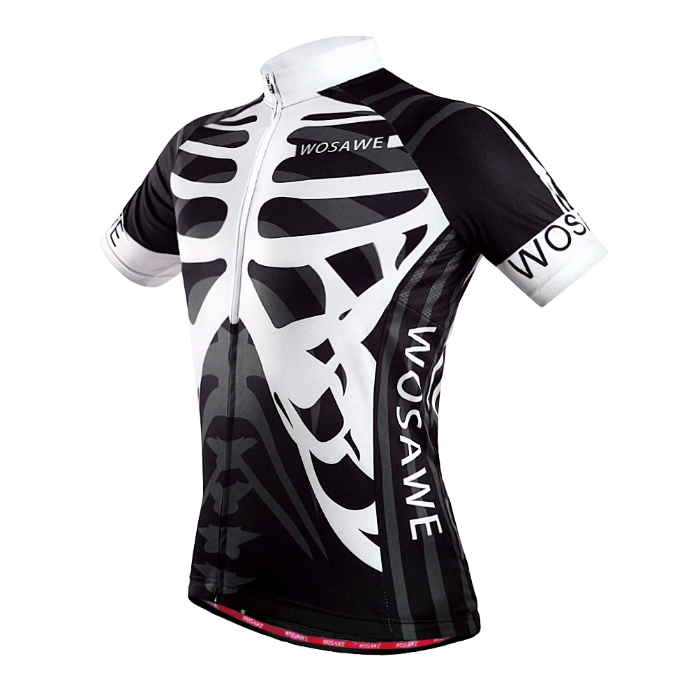Wosawe Coolmax Wholesale Cycling Jersey Cheap China Cycling Clothing Custom Cycling wear with good price