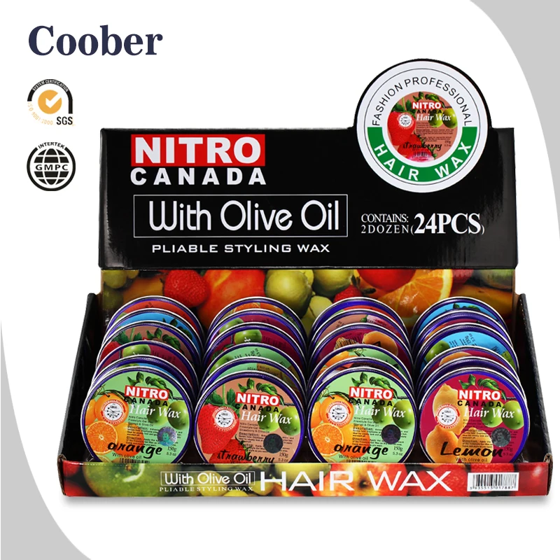 Freestyle Hair Fragance Fruit Hair Wax Oem Nitro Canada Organic Vegan Men Fair Trade Adults Curly Hair