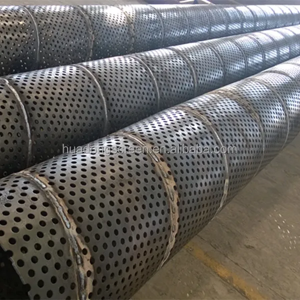 3-1/2 inch Perforated Pipe for well drilling