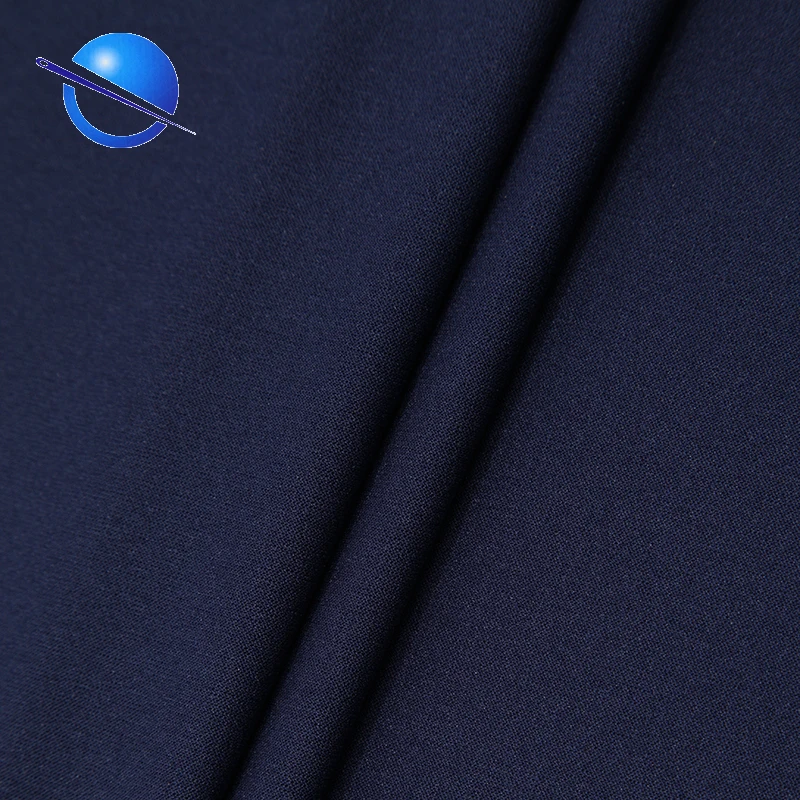 DTY Полиэстеровая трубчатая мягкая на ощупь трикотажная ткань для футболок