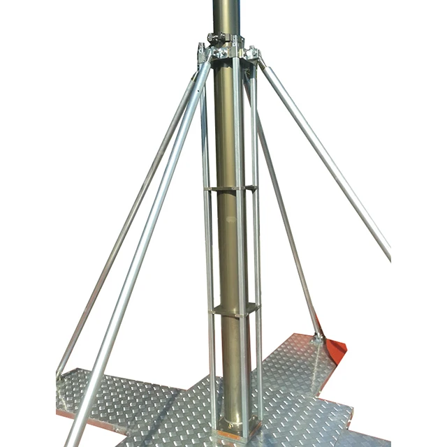 
XD552 10m tripod mobile pneumatic mast pole light lifter 