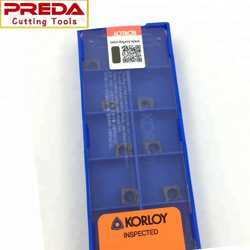 PREDA Tungsten Carbide CNC Milling Cutters Carbide Inserts