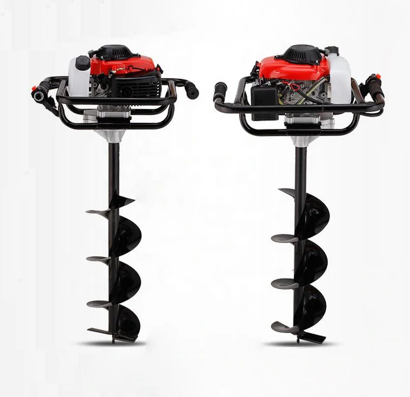 Hand Digging Tools 4 Stroke Petrol Earth Auger Drill M-ED680F