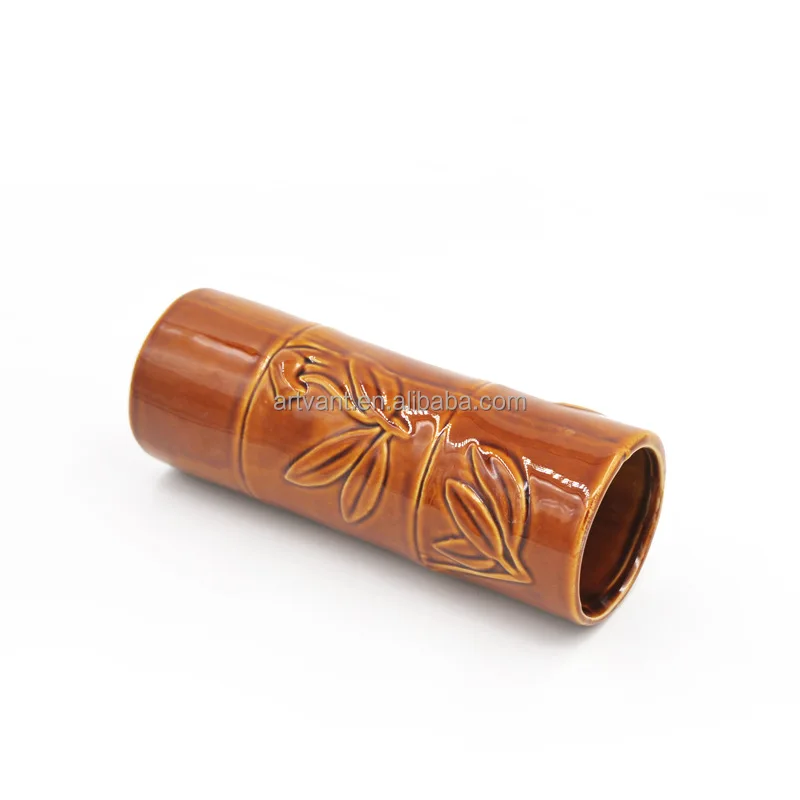 Wholesale Cheap Ceramic Tiki Mug New Concept Ceramic Cups for Cocktail/Bar Coffee Mug Without Handle Beer Mug