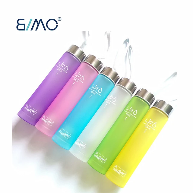 Frosted Plastic Bottle Beer Plastic Cup 280Ml Water Bottle Clear Plastic Bottle