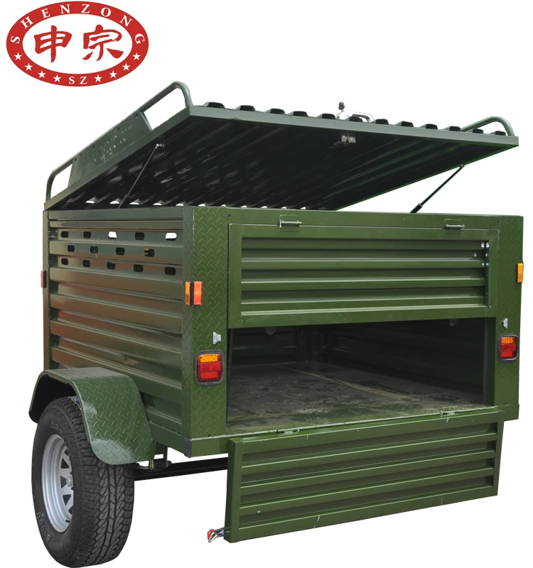 Travel trailer use off road enclosed camper trailer dog trailer for sale