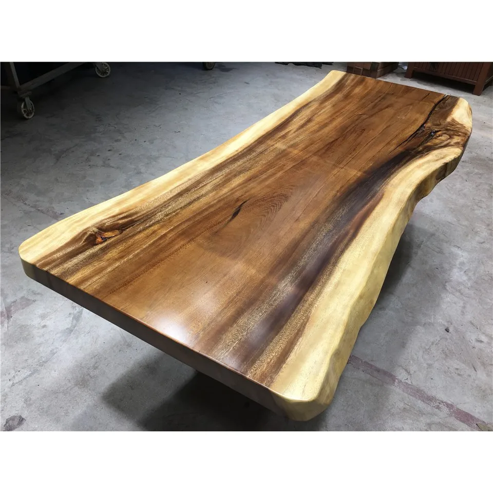 
South American Walnut Solid Wood Antique Dining Farm Table 