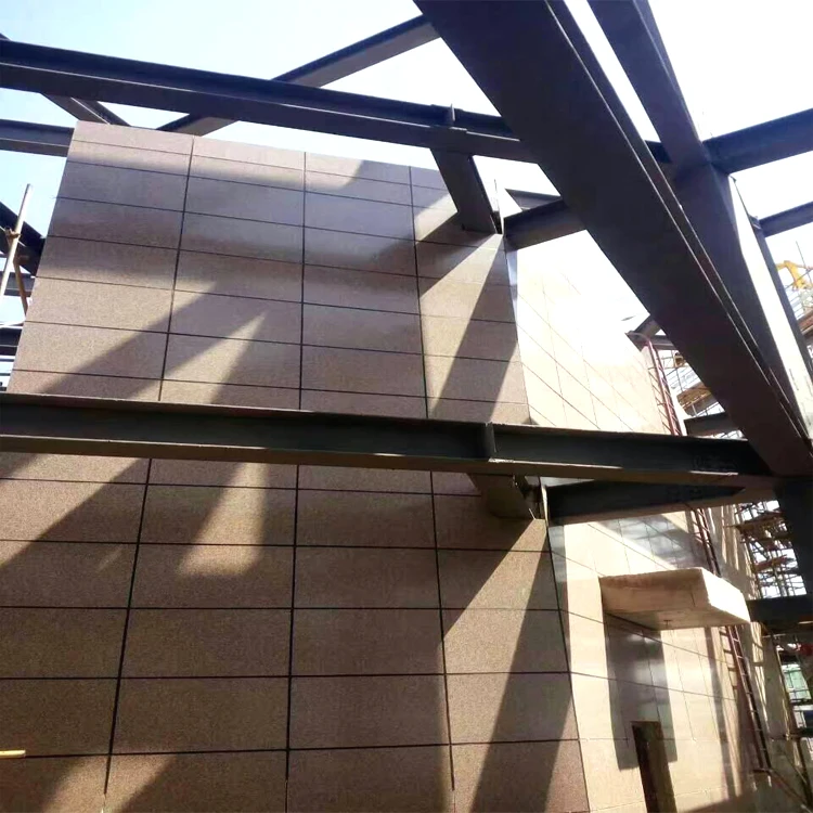 
pvdf acid resistant marble finish external wall tile 