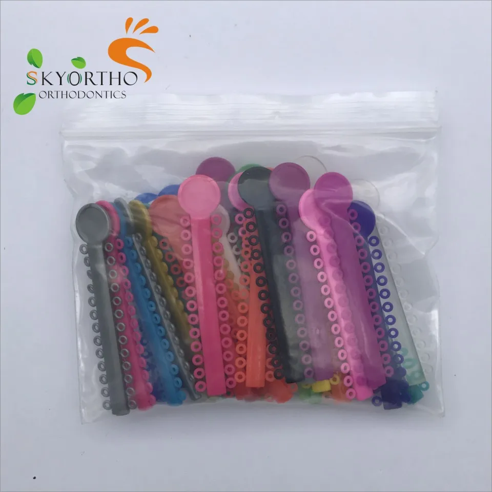 Dental Orthodontic Elastic Ligature Tie/Power Chain/Rubber band