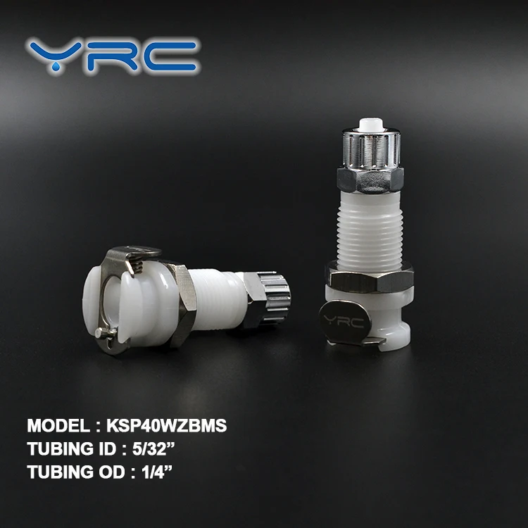 High quality plastic mini female & male threaded coupling
