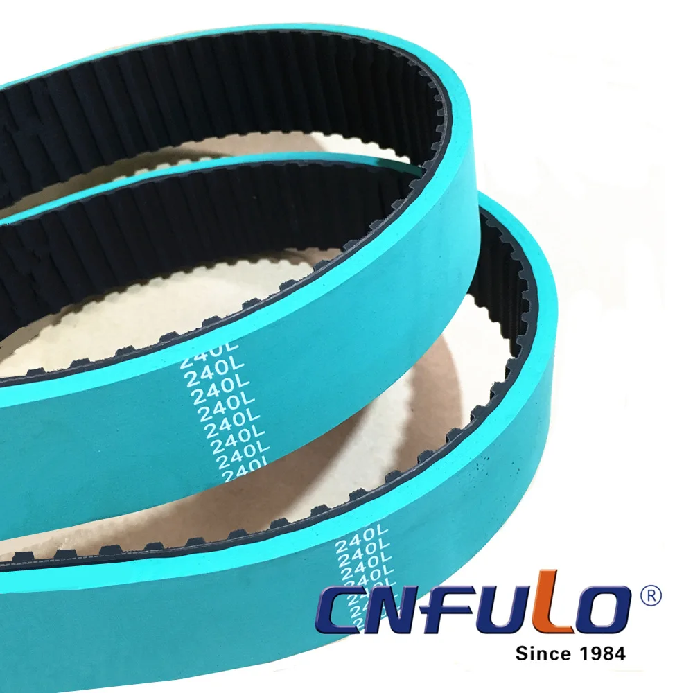 240L for Packing Machine, Feeders, Sorters and Vffs Packing Machines Coated Timing Belts