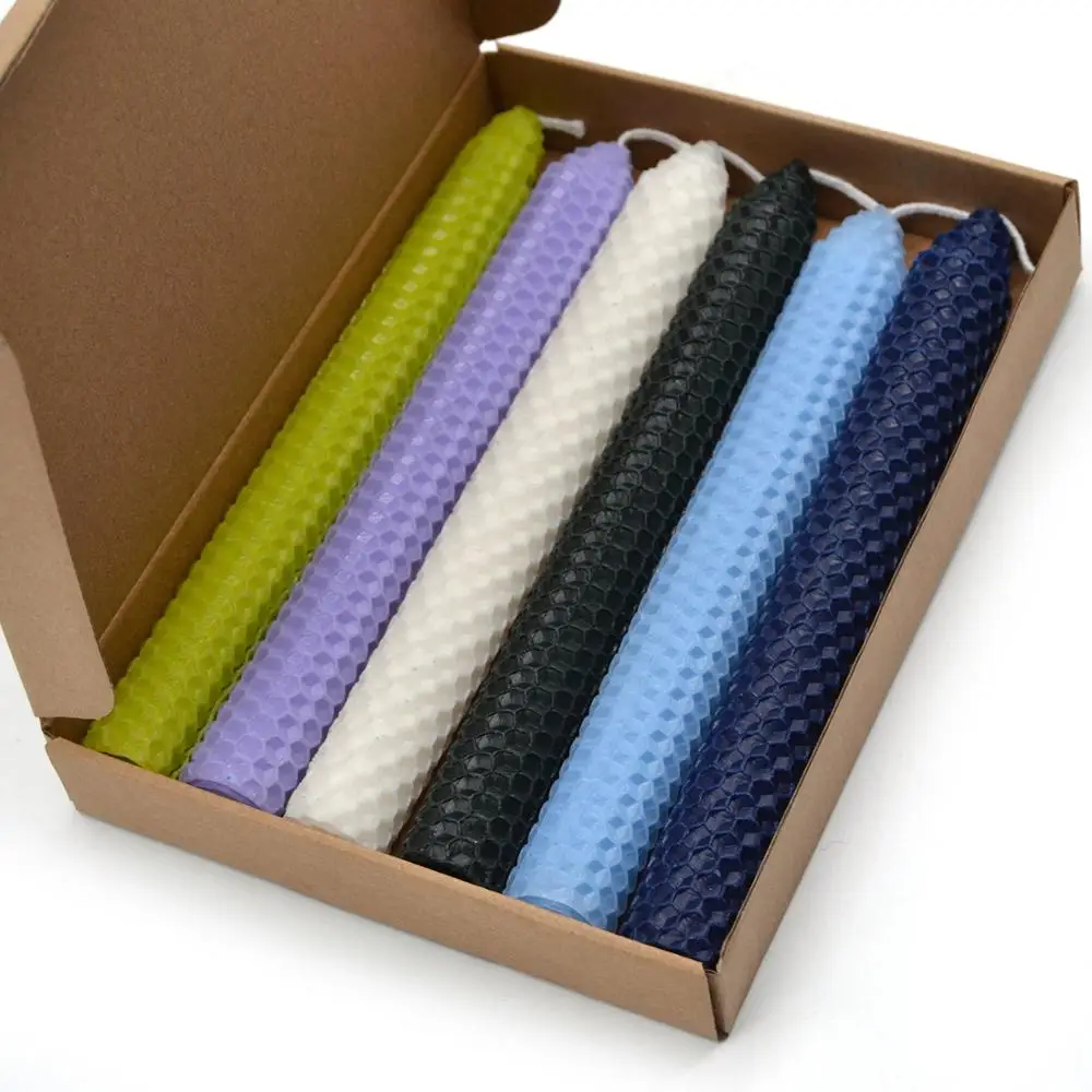 DIY pure beeswax candle sheet