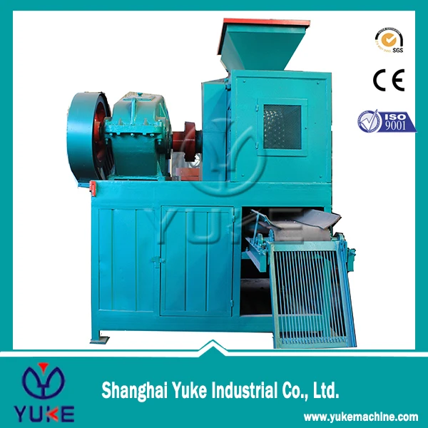 High efficiency coal briquette production line / charcoal briquette machine price/small briquette making machine