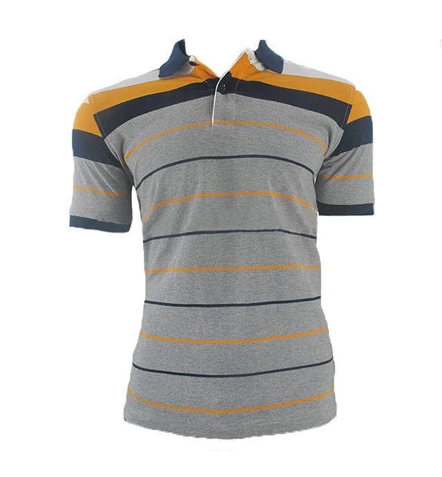 2018 New Famous Brand Fashion Polo Shirt High Quality Striola Stripe polo collar with t shirt polo