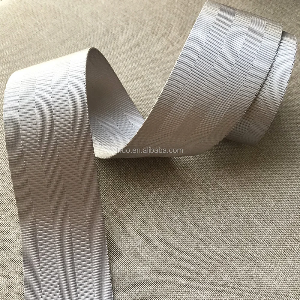 48mm High Strength Polyester Car Seat Belt Webbing For Safety Belt